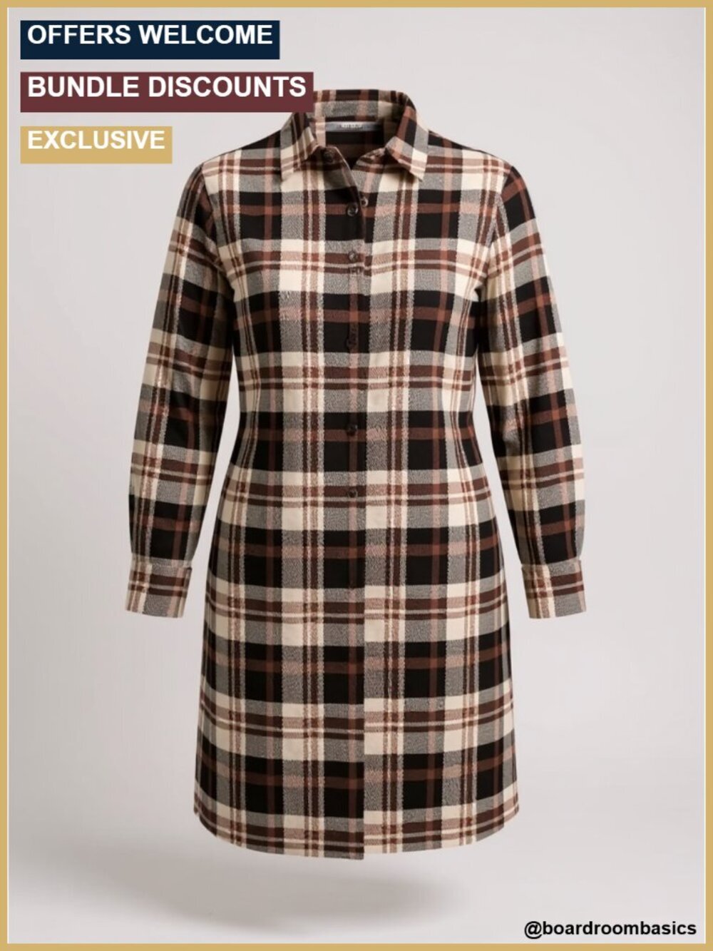 High Waist Plaid Pencil Skirt Stretchy Knee Length Bodycon Business Casual